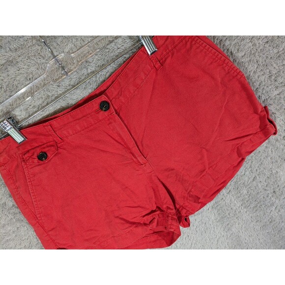 MNG by Mango red linen shorts Medium 10 - Picture 2 of 7